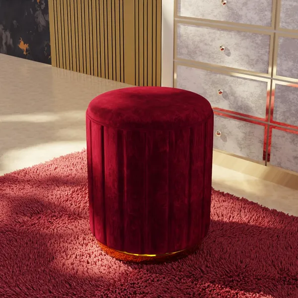 Red_Wood_Ottoman_For_Home_Decor