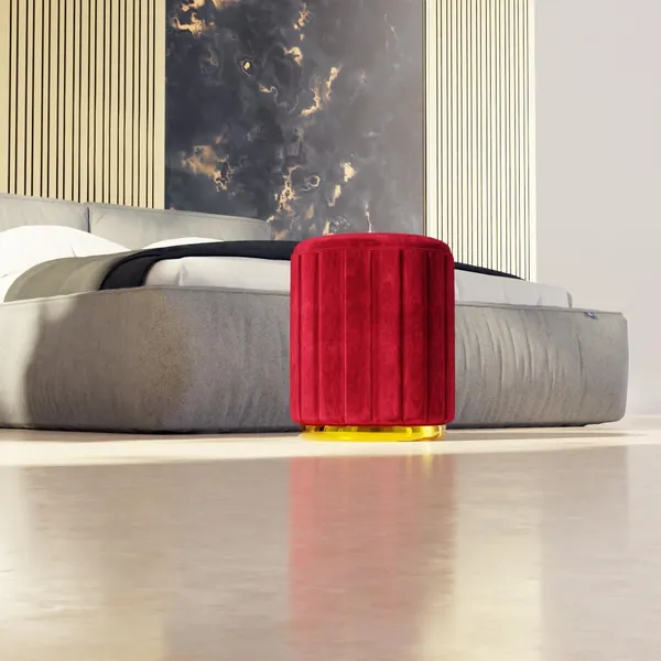Red_Wood_Ottoman_For_Home_Decor