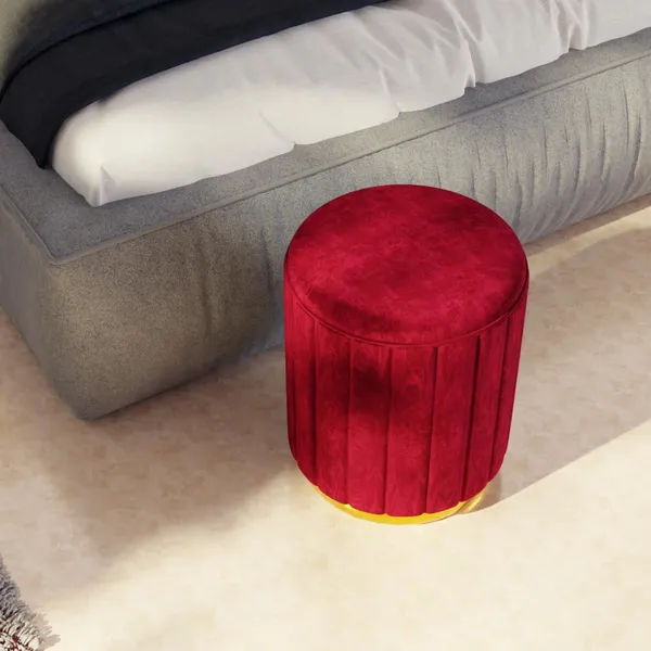 Red_Wood_Ottoman_For_Home_Decor