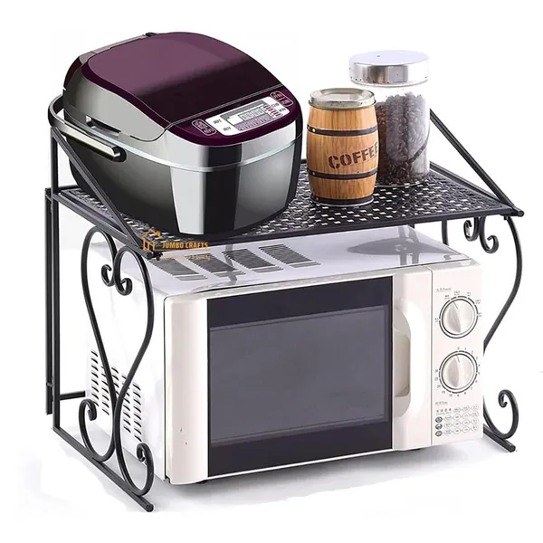 Black_Wood_Oven_Stand_For_Home_Decor