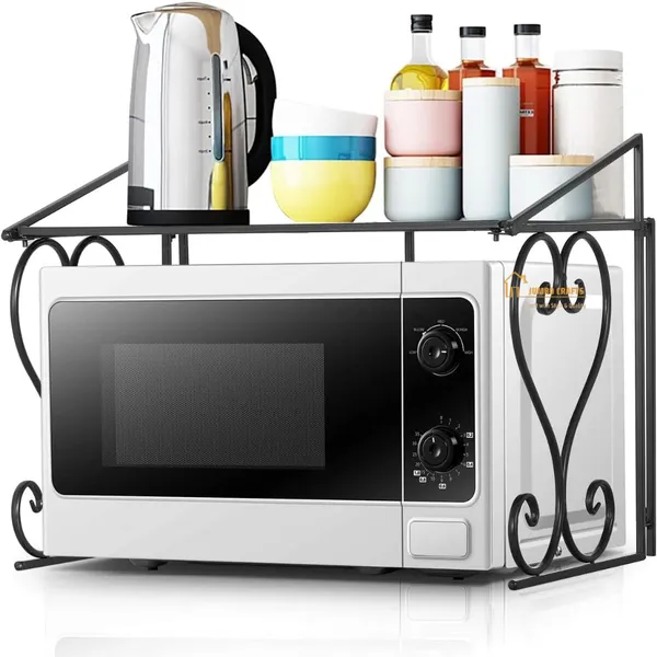 Black_Wood_Oven_Stand_For_Home_Decor