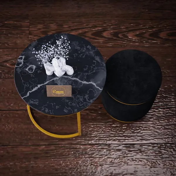 Black_Metal_&_Wood_Ottoman_For_Home_Decor