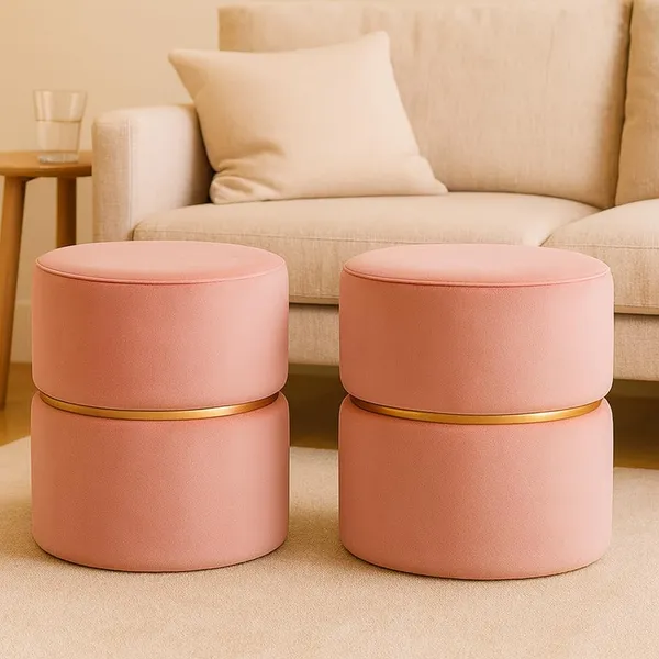 Pink_Wood_Ottoman_For_Home_Decor