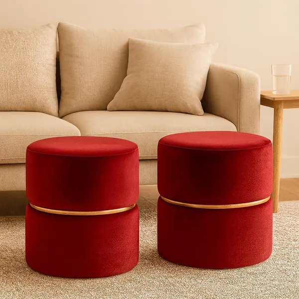 Red_Wood_Ottoman_For_Home_Decor