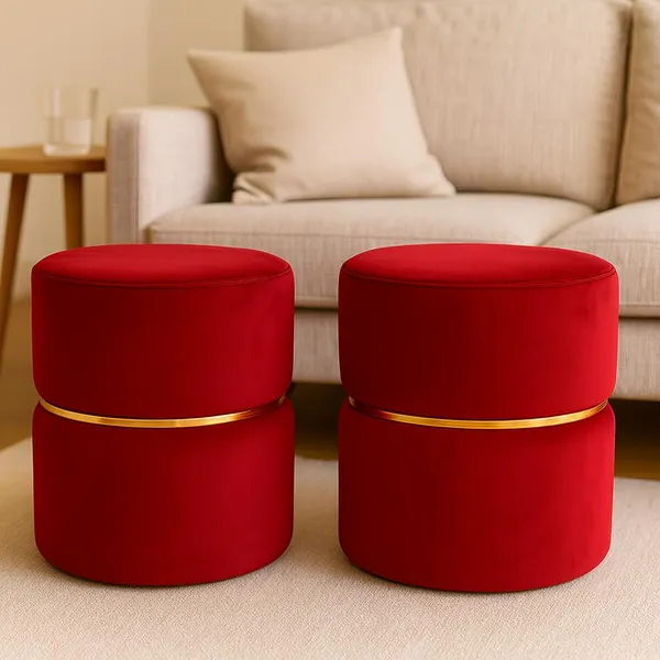 Red_Wood_Ottoman_For_Home_Decor