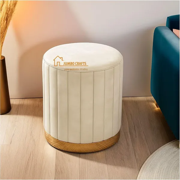 Cream_Wood_Ottoman_For_Home_Decor