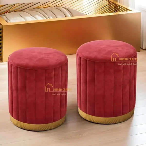 Red_Wood_Ottoman_For_Home_Decor