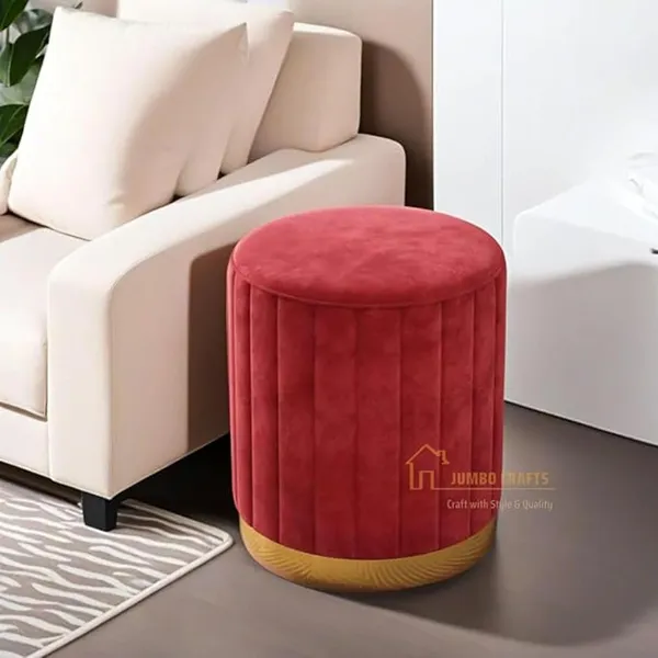 Red_Wood_Ottoman_For_Home_Decor