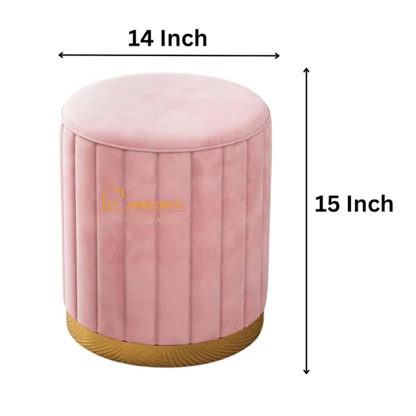 Pink_Wood_Ottoman_For_Home_Decor