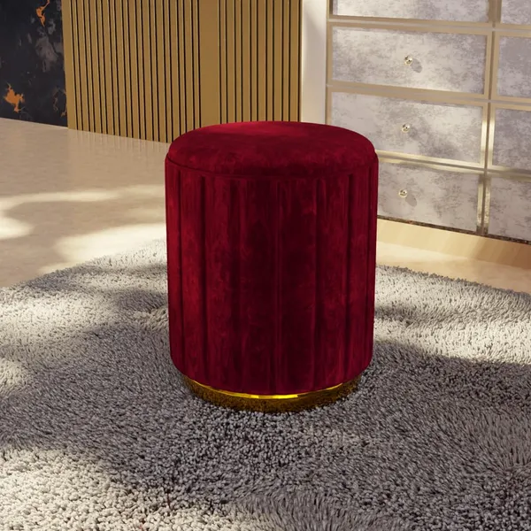 Red_Wood_Ottoman_For_Home_Decor