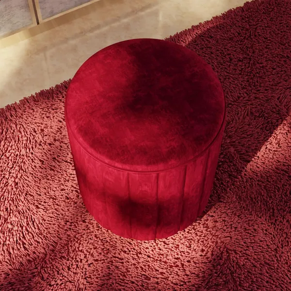 Red_Wood_Ottoman_For_Home_Decor