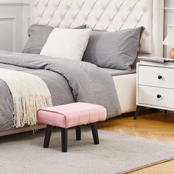 Pink_Wood_Ottoman_For_Home_Decor