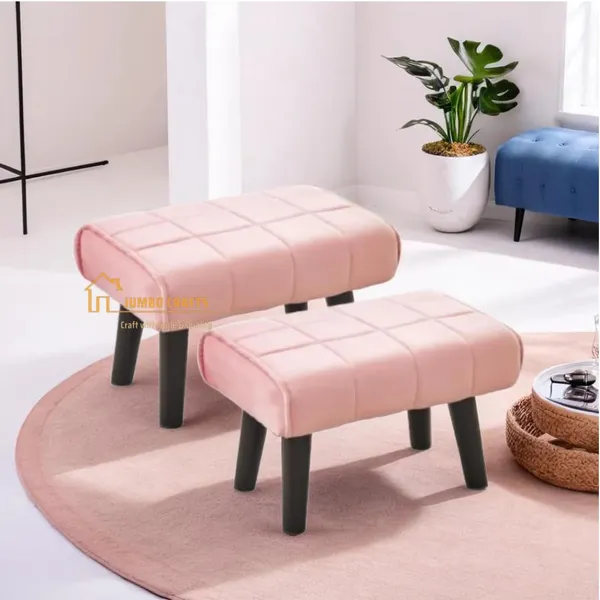 Pink_Wood_Ottoman_For_Home_Decor