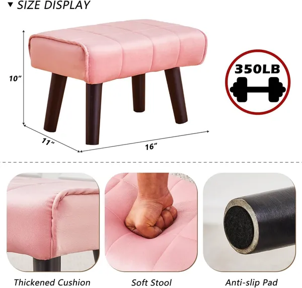 Pink_Wood_Ottoman_For_Home_Decor