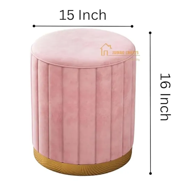 Pink_Wood_Ottoman_For_Home_Decor