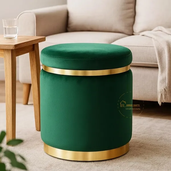 Green_Wood_Ottoman_For_Home_Decor