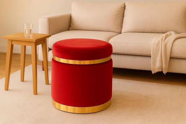 Red_Wood_Ottoman_For_Home_Decor