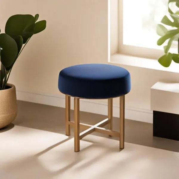 Blue_Metal_Ottoman_For_Home_Decor
