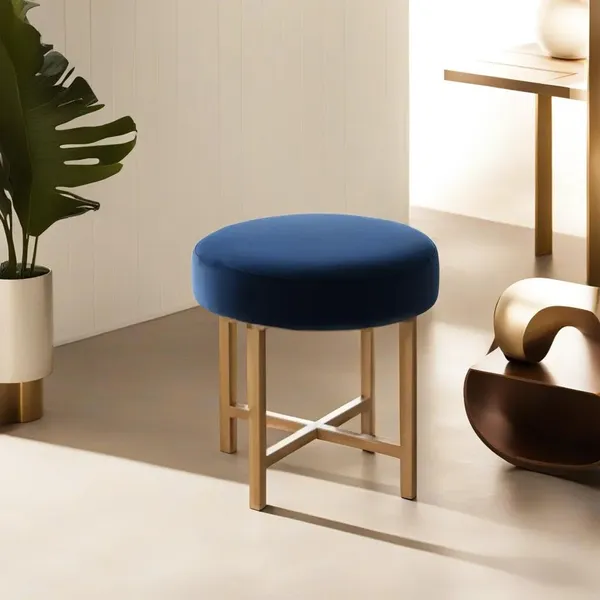 Blue_Metal_Ottoman_For_Home_Decor