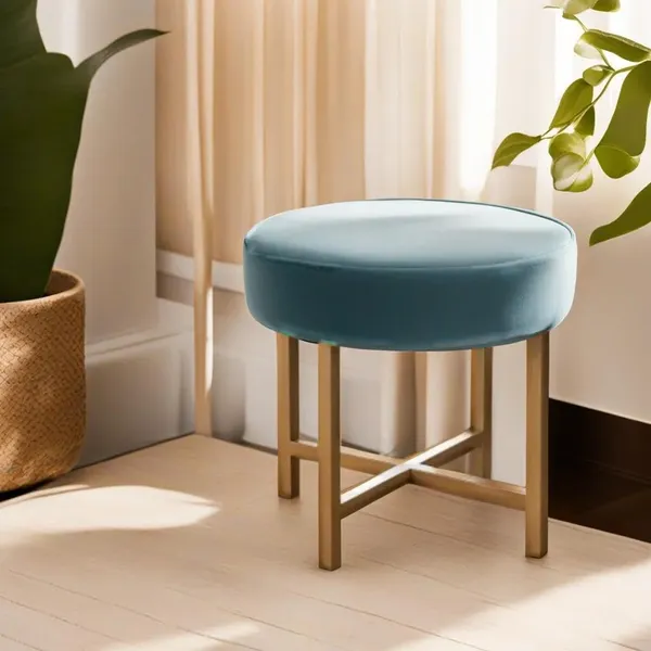 Green_Metal_Ottoman_For_Home_Decor