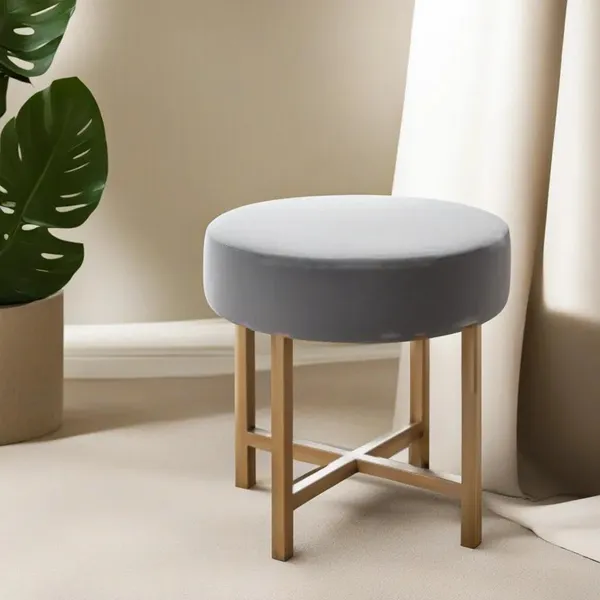 Grey_Metal_Ottoman_For_Home_Decor