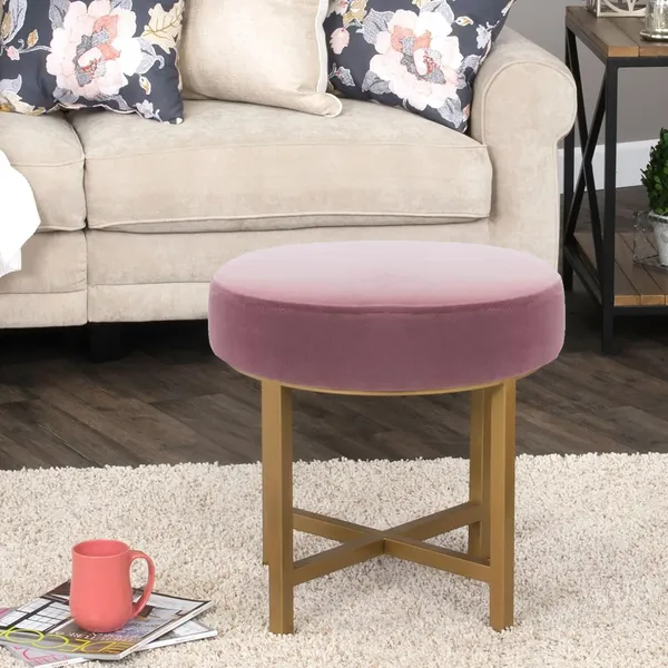 Pink_Wood_Ottoman_For_Home_Decor