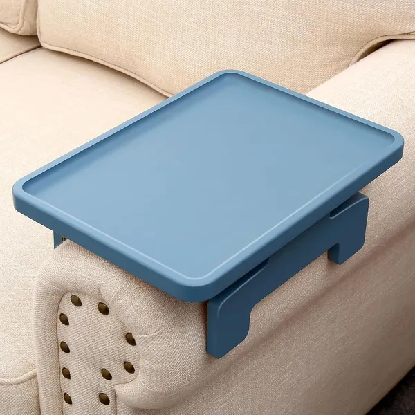 Blue_Wood_Sofa_Tray_For_Home_Decor