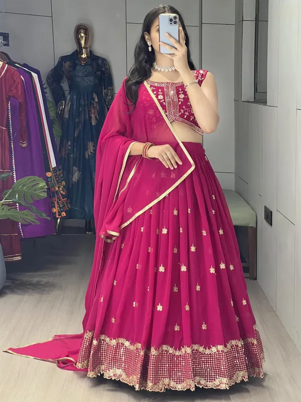 Pink_Premium_Limited_Edition_Embellished_Semi_Stitched_Lehenga_Choli_For_Women