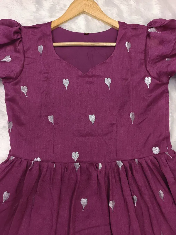 Purple_Beautiful_Heart_Designed_Gown_For_Women