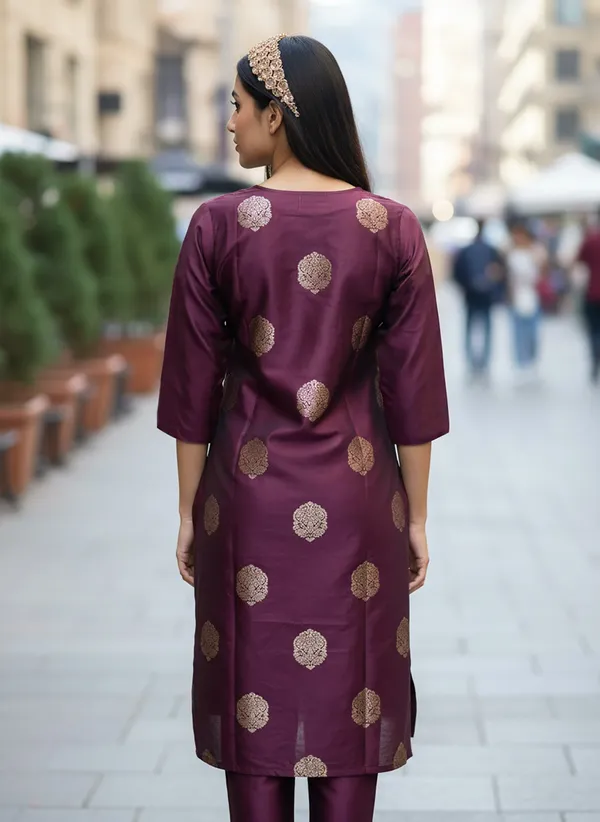 Purple_Premium_Silk_Kurta_Sharara_Dupatta_Set_For_Women