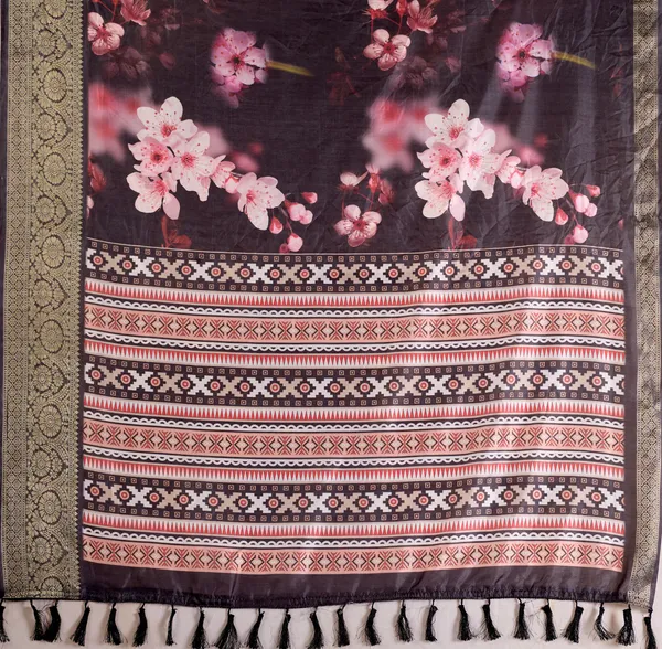 Multicolor_Lichi_Silk_Premium_&_Elegant_Saree_With_Unstiched_Blouse_For_Women
