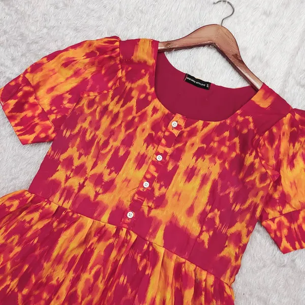 Orange_Premium_Bright_Breeze_Midi_Dress_For_Women
