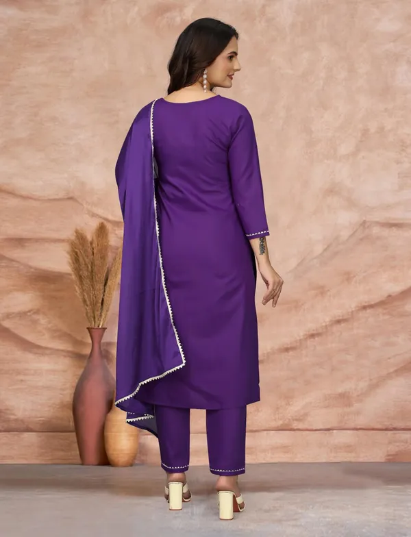 Purple_Cotton_Blend_Premium_&_Elegant_Straight_Kurta_Pant_With_Dupatta_Set_For_Women