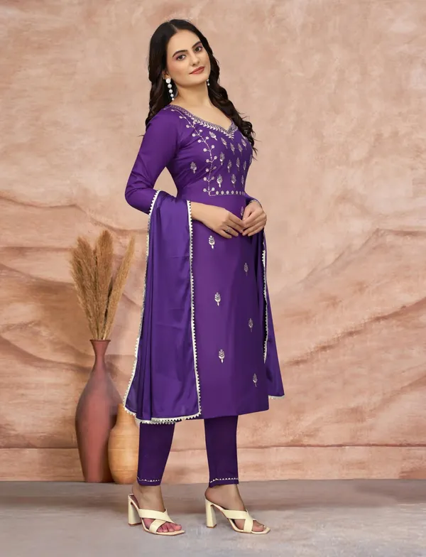 Purple_Cotton_Blend_Premium_&_Elegant_Straight_Kurta_Pant_With_Dupatta_Set_For_Women