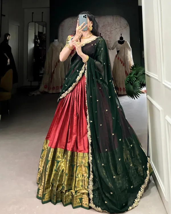 Multicolor_Premium_Limited_Edition_Embellished_Semi_Stitched_Lehenga_Choli_For_Women
