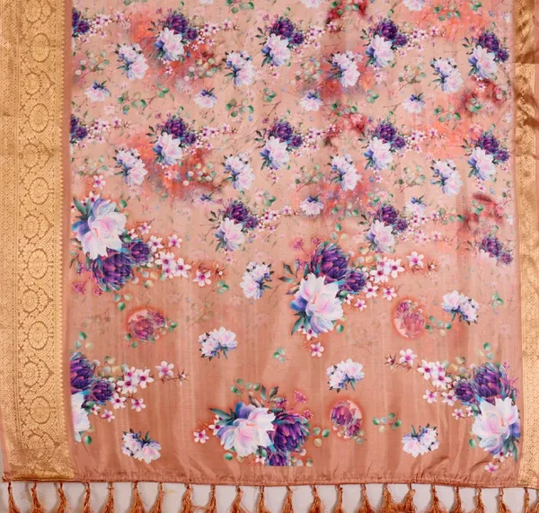 Multicolor_Lichi_Silk_Premium_&_Elegant_Saree_With_Unstiched_Blouse_For_Women