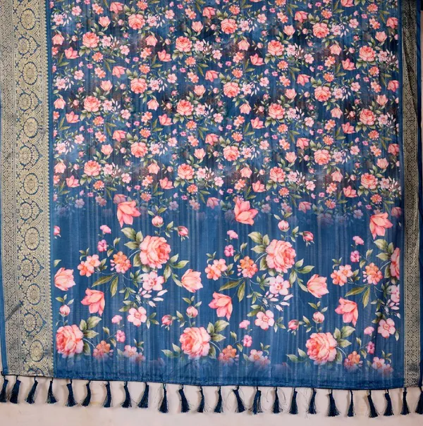 Multicolor_Lichi_Silk_Premium_&_Elegant_Saree_With_Unstiched_Blouse_For_Women
