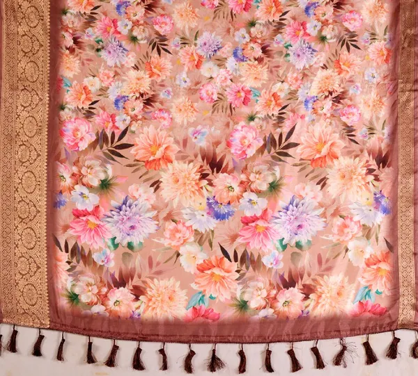Multicolor_Lichi_Silk_Premium_&_Elegant_Saree_With_Unstiched_Blouse_For_Women