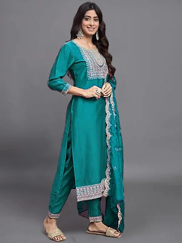 Rama_Viscose_Premium_&_Elegant_Straight_Kurta_Pant_With_Dupatta_Set_For_Women