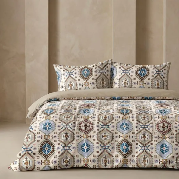 Multicolor_Geometric_Moroccan_Pattern_Reversible_Bedding_Set_With_Pillow_Covers