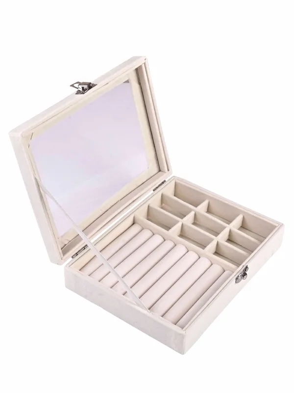 Calvadoss_Premium_White_Suede_Jewellery_Box