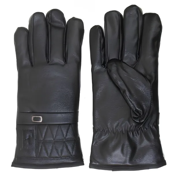 Men_Windproof_Faux_Leather_Winter_Gloves