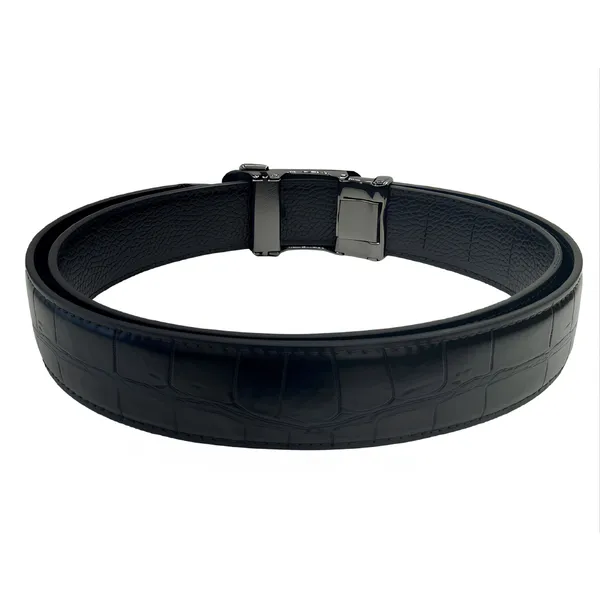 Calvadoss_Fashion_Black_Autolock_Rachet_Croco_Belt_For_Men