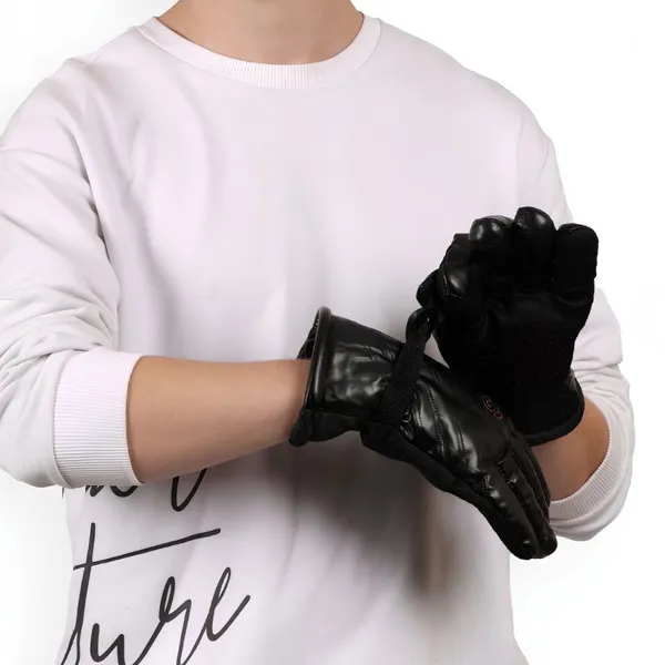 Men_Solid_Winter_Gloves