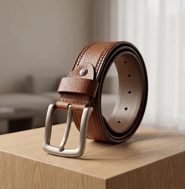 Calvadoss_Premiun_Genuine_Leather_Tan_Belt