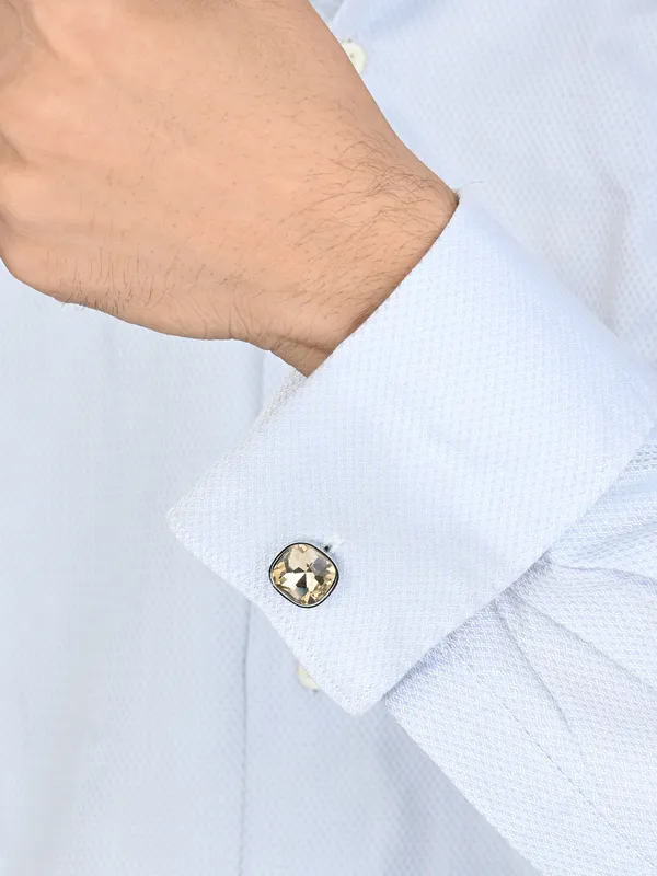 Beige_Diamond_Shaped_Cufflinks