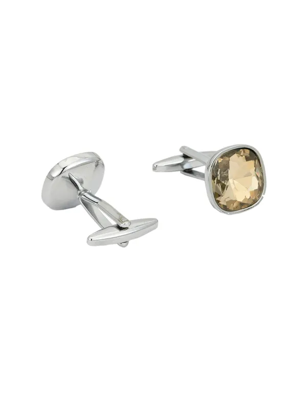 Beige_Diamond_Shaped_Cufflinks