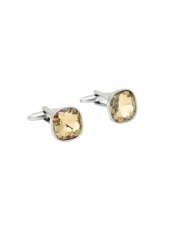 Beige_Diamond_Shaped_Cufflinks
