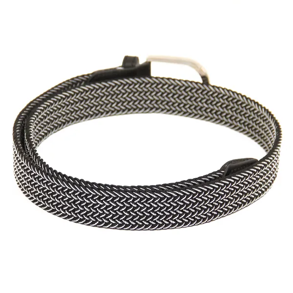 Black_Braided_Stretchable_Belt_For_Unisex