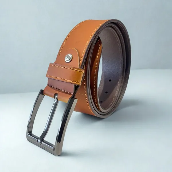 Calvadoss_Premiun_Genuine_Leather_Tan_Belt